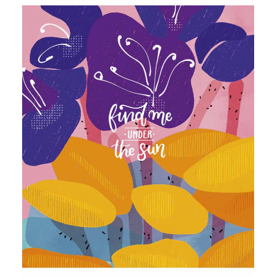 Тетрадь Школярик Find me under the sun 80 листов клетка (080-3129K) Винница - изображение 2