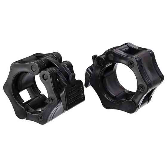 Замки для грифа з фіксатором SHUANG-4600-50 2 шт 50 мм Київ