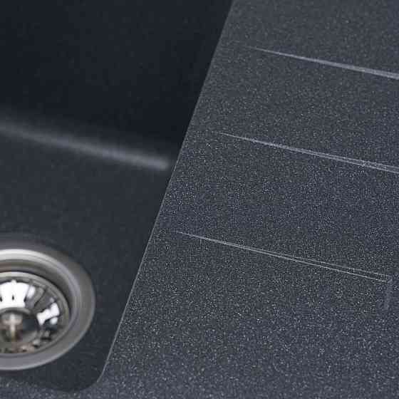 VALESO Гранітна мийка для кухні VALESO LIANA 6243 матова Антрацит Киев