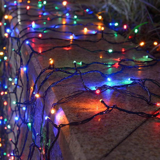 Світлодіодна гірлянда 200 Led 20м 8 режимів різнокольорова 220V CW-G-200L20VMC ColorWay Житомир - фото 7