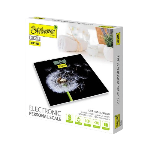 Ваги підлогові електронні скляні MR-1828 Maestro Житомир