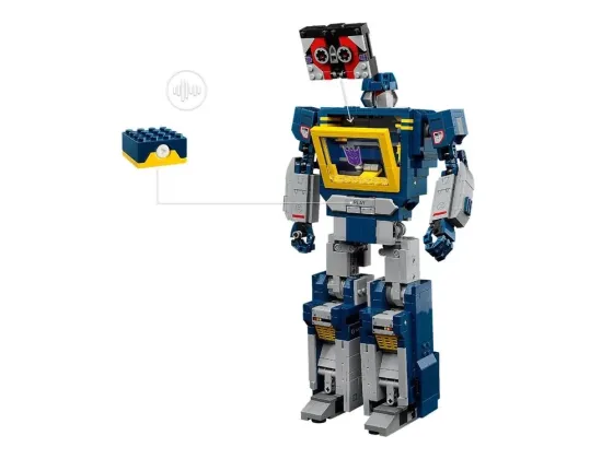 Конструктор Icons Transformers: Саундвейв (10358), 1505 деталей сумісний із lego-лого. Київ