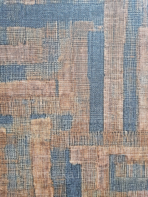 Обои винил на флизелине AS creation Metropolitan stories ByTime 0,53х10 плетенка коричневые темно синие Киев - изображение 2