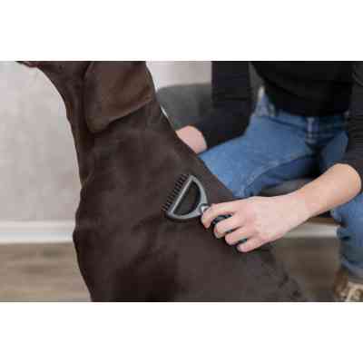 Расческа для животных Trixie для срезки колтунов у собак 10х19 см (4011905242439) Винница