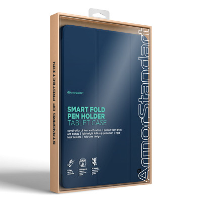 Чехол для планшета Armorstandart Smart Fold Pen iPad mini 2024 / mini 6 Dark Blue (ARM82827) Винница - изображение 8