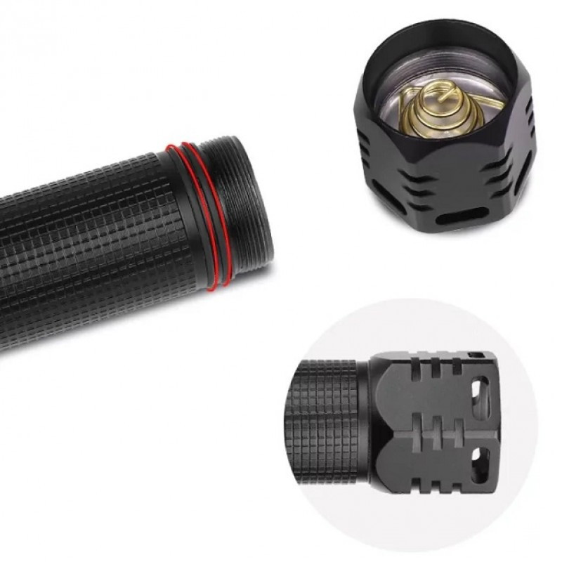 Ліхтарик ручний акумуляторний BL 601 P90 2*26650 battery + USB CHARGE 8135 3 режими роботи Одеса - фото 2