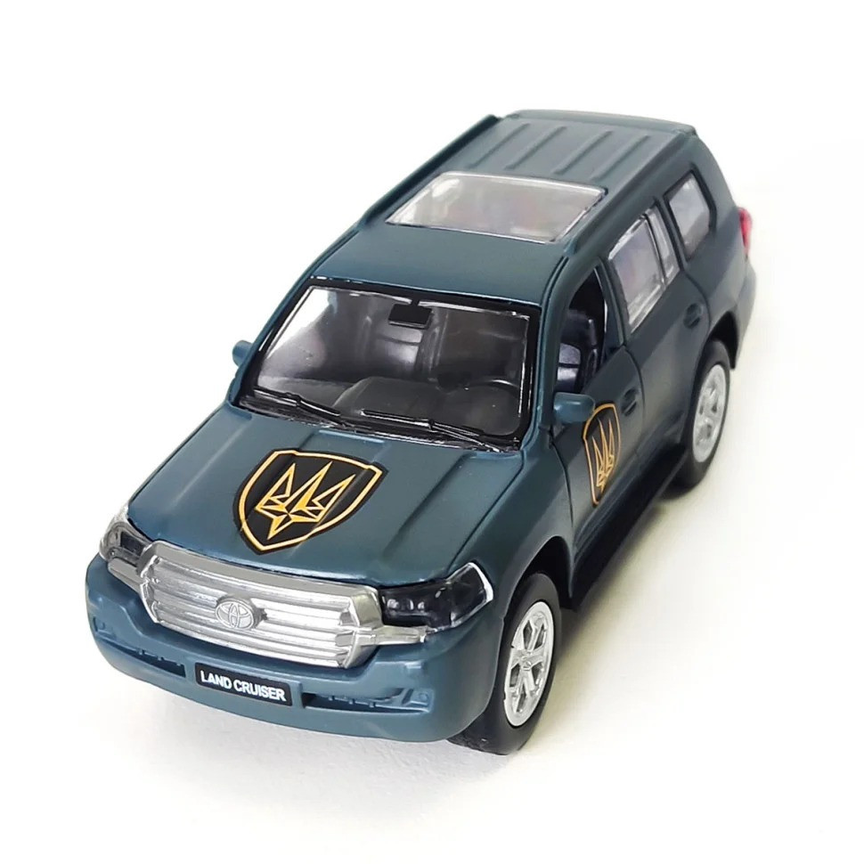Автомодель серії «Шеврони Героїв» Toyota Land Сruiser «Рубіж» TechnoDrive KM6010 Вінниця - фото 6