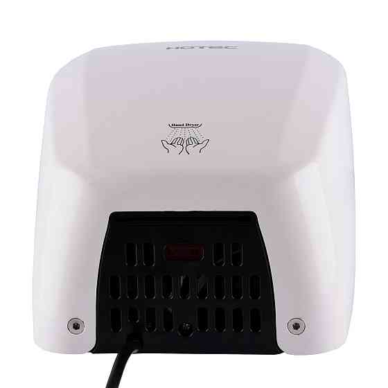 Сушарка для рук HOTEC 11.231 ABS White сенсорна, корпус пластик білий (220В ,1800Вт) Луцьк