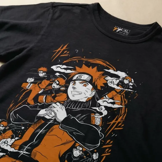 Футболка для підлітка хлопчика з принтом Наруто Orange Розмір 160 Anime10971 Дніпро