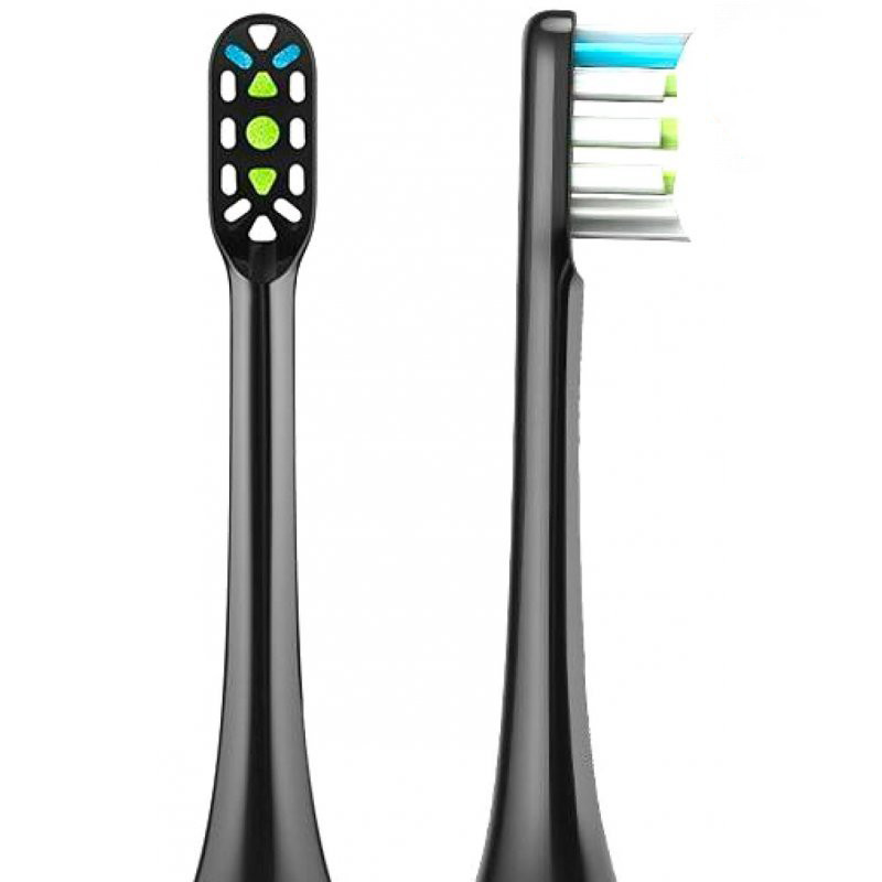 Насадка для зубної щітки Xiaomi SOOCAS X1/X3/X5 BH01B (Чорні, 2 шт) Николаев - изображение 5