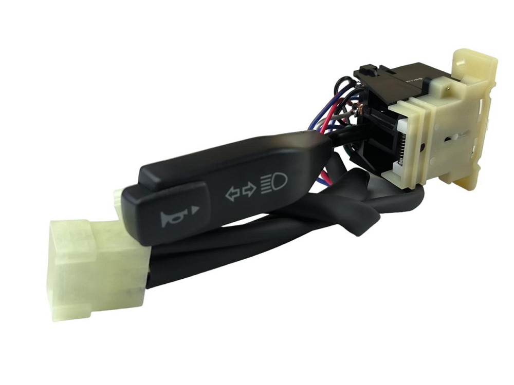 Переключатель ГАЗ Рута, 2217, 2705, 3221, 3302 световых сигналов, кнопка сигнала сбоку старый подрулевой Мукачево - изображение 1