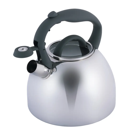 Чайник 2,7л нержавіюча сталь зі свистком з бакеліт.ручкою 1088 KAMILLE Житомир - фото 3