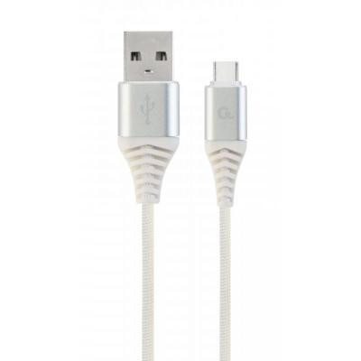 Дата кабель USB 2.0 AM to USB-C 1.0m Cablexpert (CC-USB2B-AMCM-1M-BW2) Вінниця - фото 1