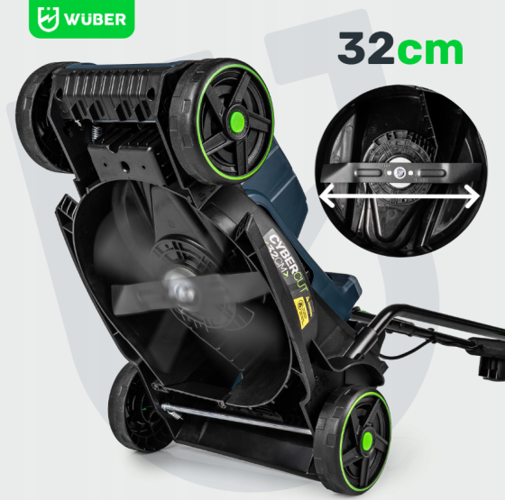 Газонокосарка електрична Wuber 1200Вт 30л (Польща) Київ