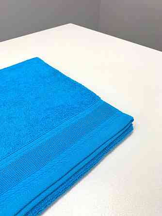 Полотенце махровое Ideal Textile с бордюром однотонное 360 г/м2 50х80 см (56860711) морський Черновцы