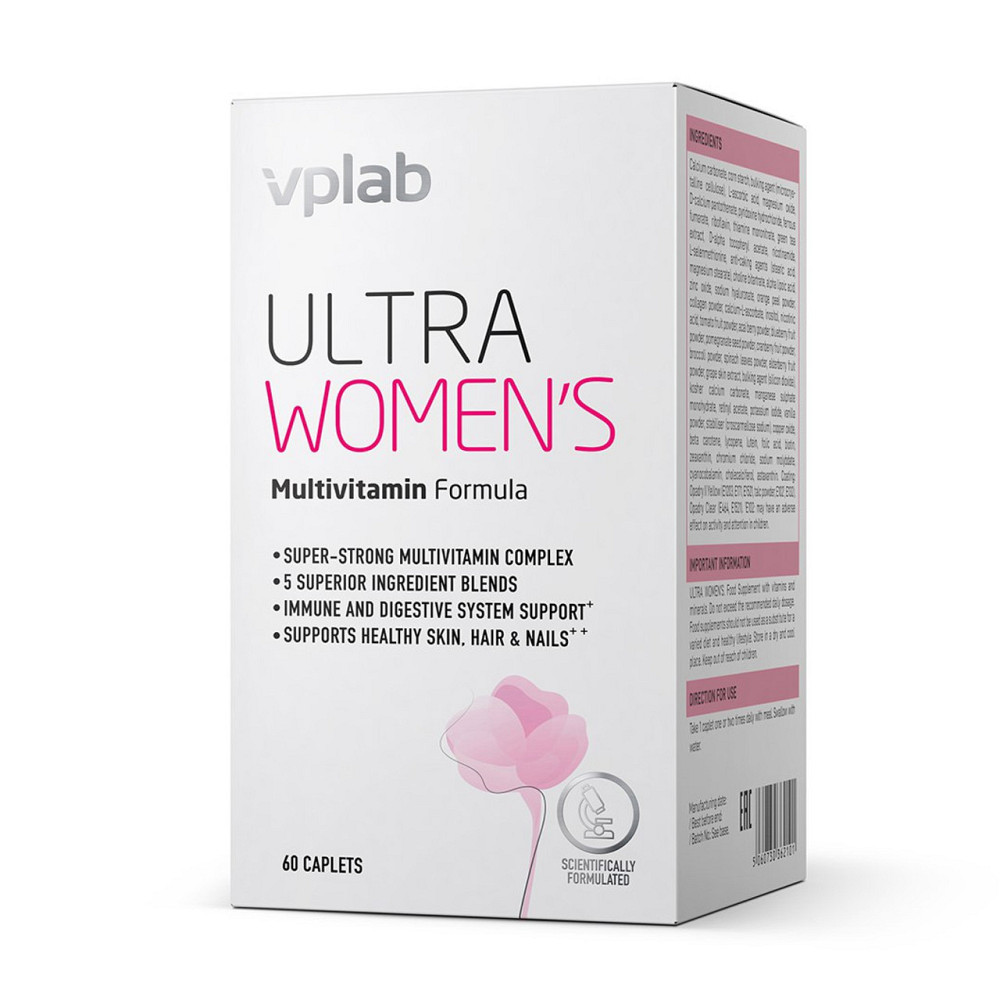 Вітаміни для жінок VPLab Ultra Women Multivitamin 180 таб Київ - фото 1