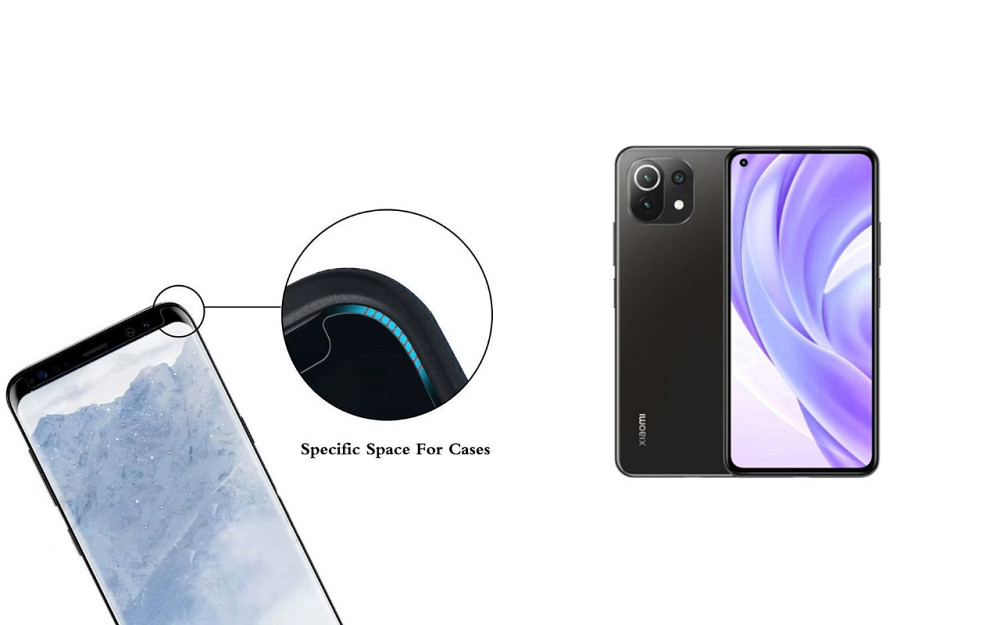 Захисне скло HyperGlass Pro для Xiaomi Mi 11 Lite – максимальна чутливість та захист Київ - фото 3