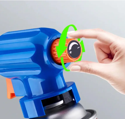 Портативная газовая горелка SF-129/SF-158 на баллончик с пьезоподжигом 0594 Одесса - изображение 6