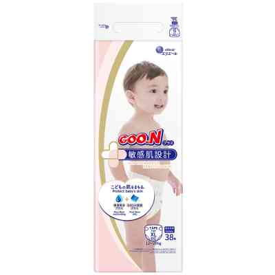 Підгузки GOO.N Plus для дітей 12-20 кг розмір XL 38 шт (21000630) Вінниця