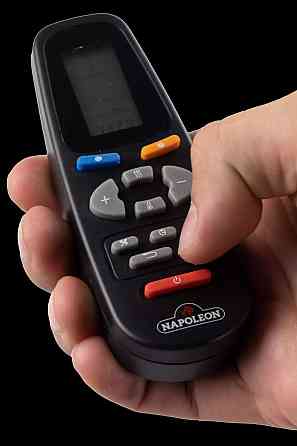 Камін електричний горизонтальний Allure Phantom 42 з металевою сіткою, чорний мат (NEFL42FH-MT-EU) Код: 010734 Ровно