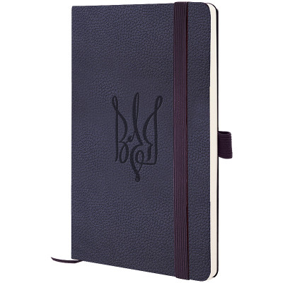 Книга записная Axent Partner Soft Skin Воля 125x195 мм, 96 листов, клетка, синяя (8616-02-5-A) Винница - изображение 1