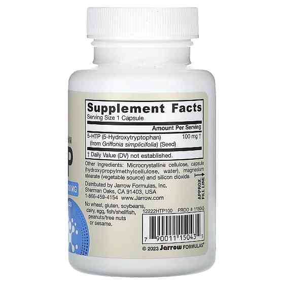 Амінокислота Jarrow Formulas 5-HTP Окситриптан 100 мг 60 кап Київ