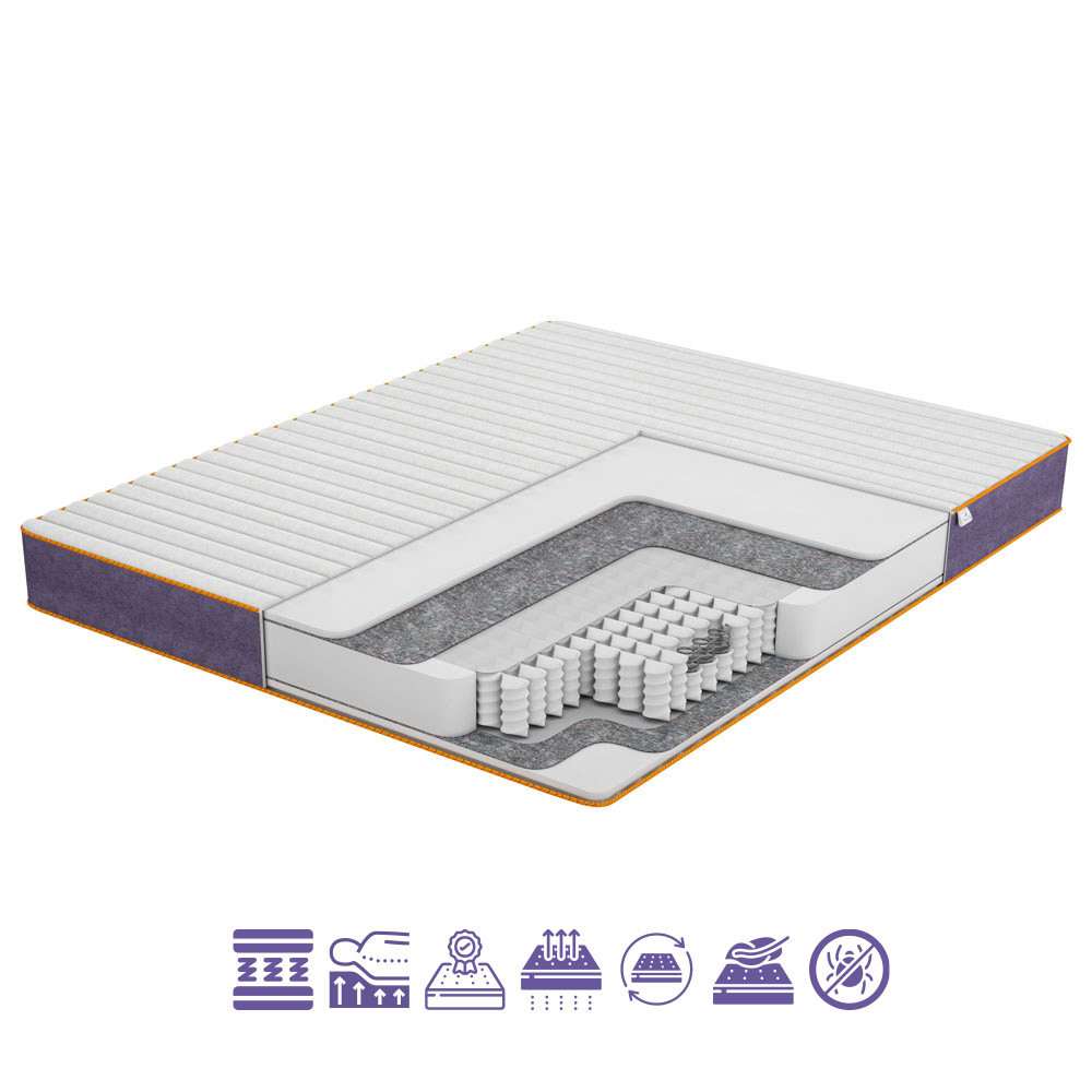 Ортопедический матрас TM Family Crocus/Крокус колекция Flowers нестандарт за метр квадратний. Харків - фото 1