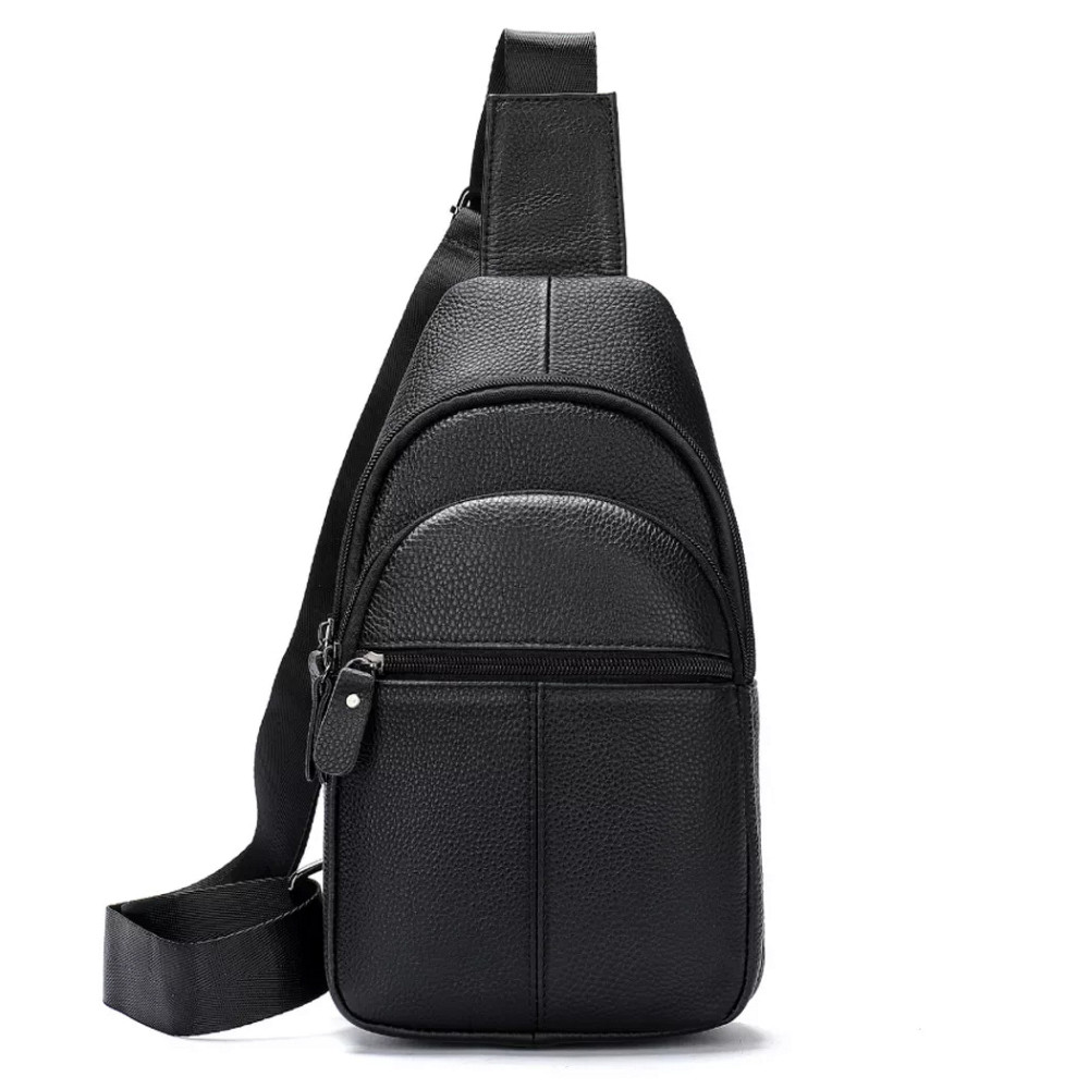 Сумка кросс-боди гладкая, Мужская плечевая сумка слинг, Мужские сумки через плечо YP-91 Львов - изображение 7