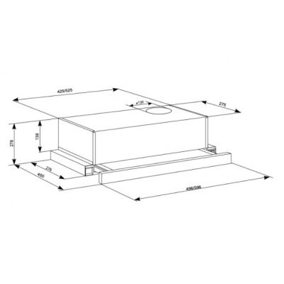 Витяжка кухонна Eleyus LOTUS 470 50 BR (LOTUS47050BR) Вінниця - фото 8