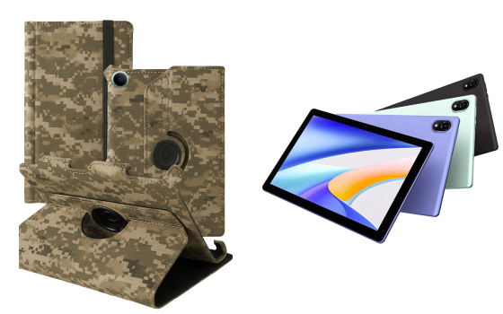 Чехол Spinner360 для планшета Doogee Tab U10, цвет Klasika Хаки Киев