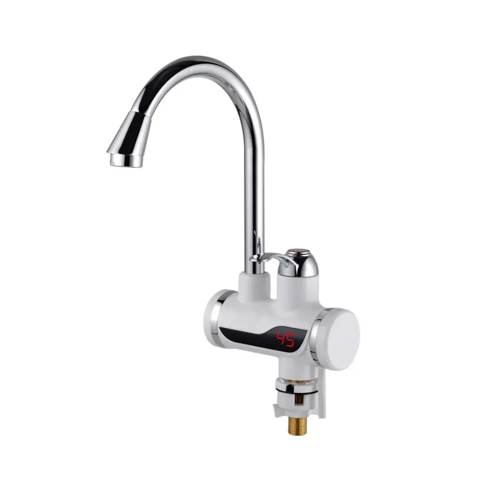 Проточний водонагрівач для кухні WEZER SDR-A07PT білий з датчиком темп. Київ - фото 1