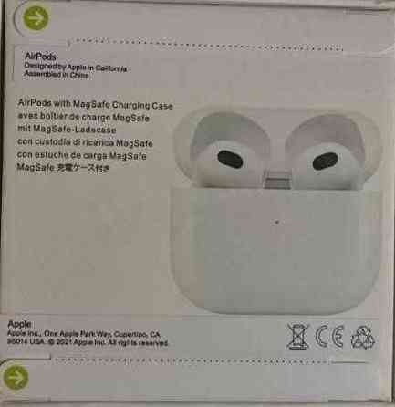 Навушники Бездротові аірподс 3 1в1 +чохол Харьков