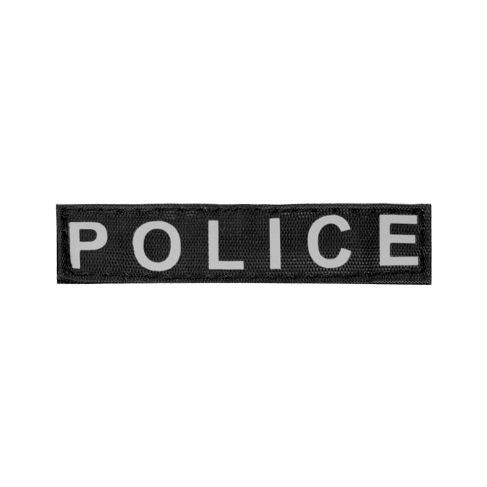 Змінний надпис "Dog Extreme" "POLICE" малий для шлеї "POLICE" 1-2 розміру чорний Київ - фото 1