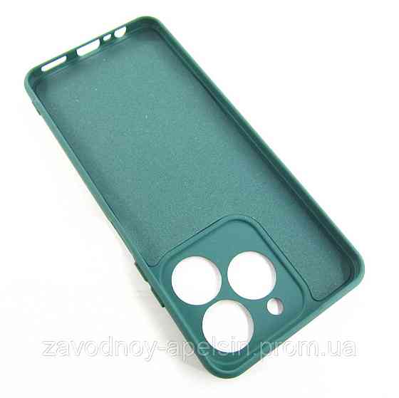 Realme C63 C61 Чехол силиконовый Защита камеры (зеленый) Одесса