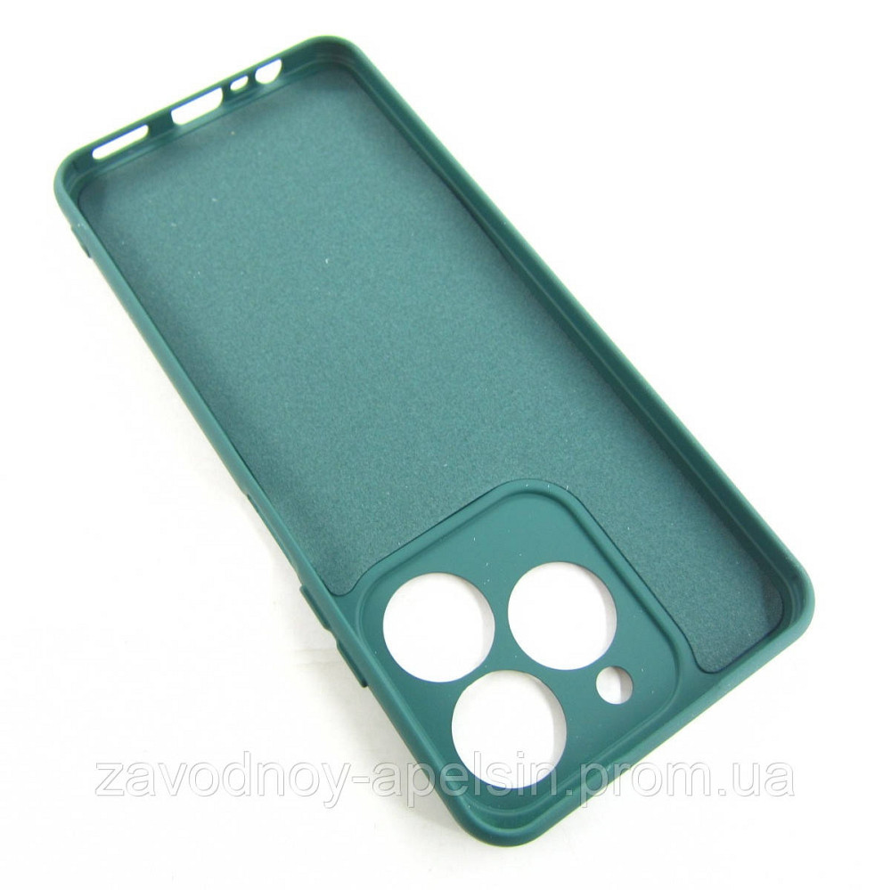 Realme C63 C61 Чохол силіконовий Захист камери (зелений) Одеса - фото 2