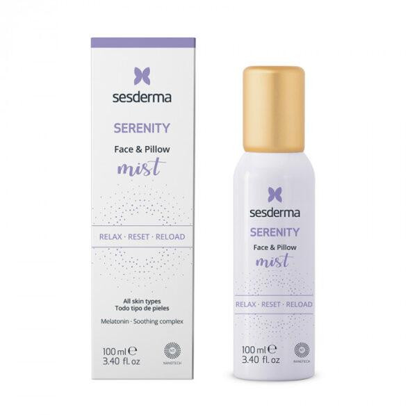 Сесдерма Serenity  Ночной Спрей-мист для лица и подушки SesDerma Serenity Face Pillow Mist, 100мл Днепр - изображение 1