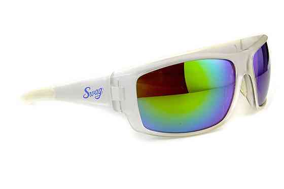 Окуляри захисні Swag Chill'n (G-Tech™ green), дзеркальні синьо-зелені Запоріжжя