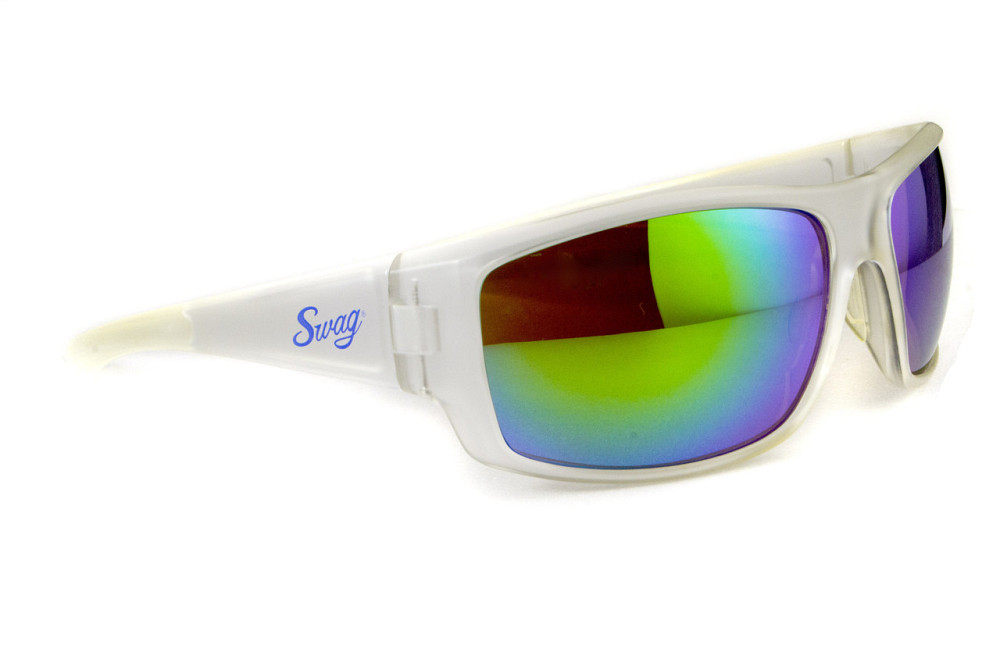 Окуляри захисні Swag Chill'n (G-Tech™ green), дзеркальні синьо-зелені Запоріжжя - фото 3