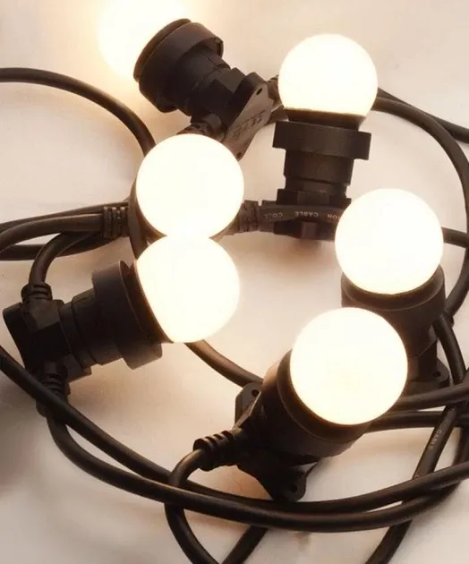 Стильная Гирлянда 10 ламп E27 5м Одесса - изображение 1