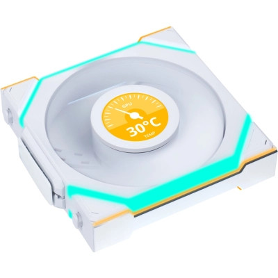 Кулер для корпуса Lian Li Uni Fan SL WIRELESS LCD Reverse, 120-1 (G99.12RSLLCD1W1W.00) Винница - изображение 2