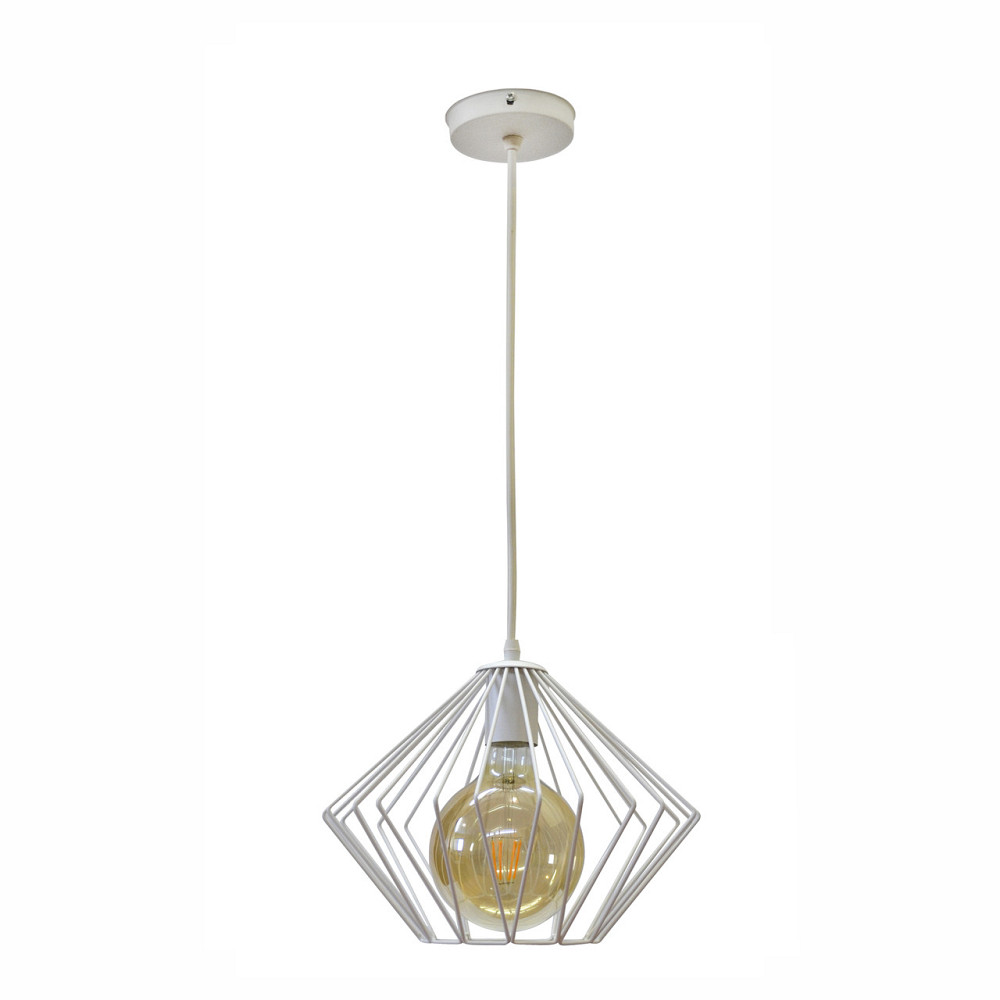 Лофт люстра світильник підвісний Е27 Rhombus NL 3023 W Київ - фото 2