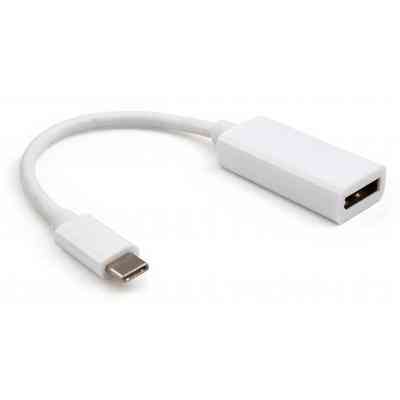 Переходник Type-C Male to Display Port 0.15m 4K Vinga (VCPTCDP15) Винница