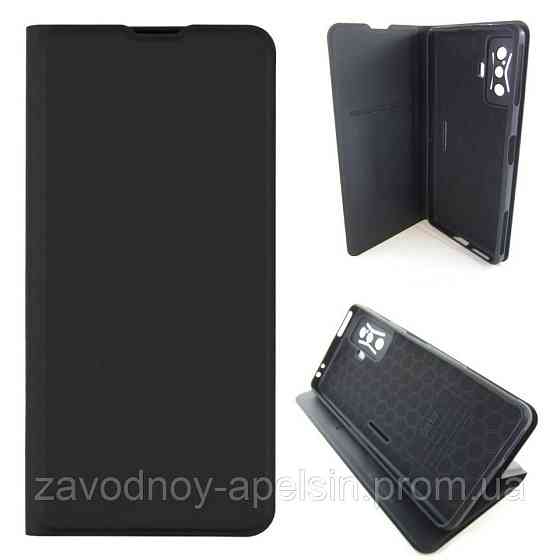 Чехол книжка Xiaomi Poco F4 GT Защита камеры (черный) Одесса