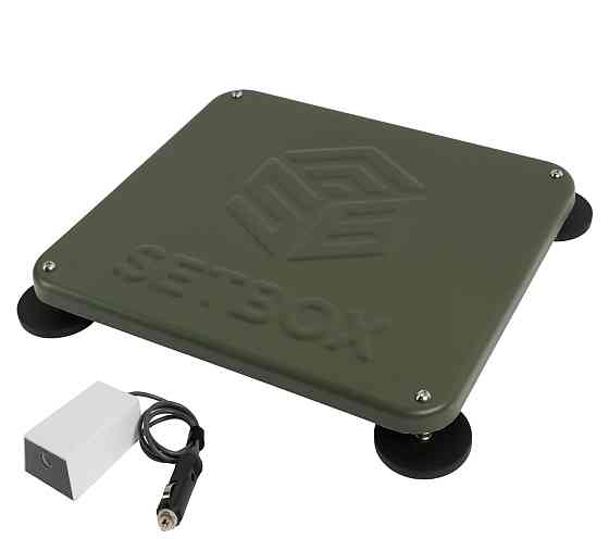 Корпус Setbox для Starlink Mini на авто для самостоятельной сборки + адаптер 12V (Оливковый) Киев
