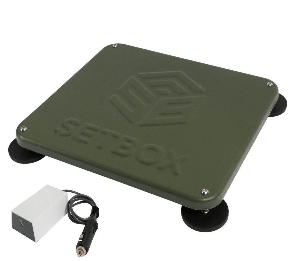 Корпус Setbox для Starlink Mini на авто для самостоятельной сборки + адаптер 12V (Оливковый) Киев - изображение 1