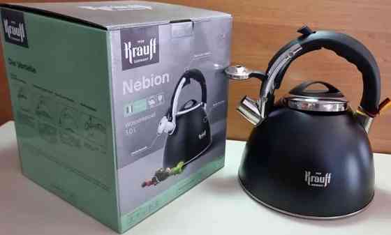 Чайник 3 л KRAUFF важкий зі свистком неірж. Київ