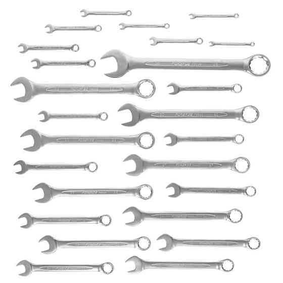 Набір ключів комбінованих 26пр. (6-25, 27, 28, 30, 32, 36мм) на полотні Одеса