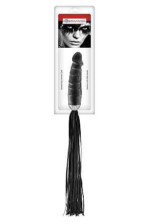 Флогер з ручкою-дилдо Fetish Tentation Whip with Dildo Handle Sex Aura Київ