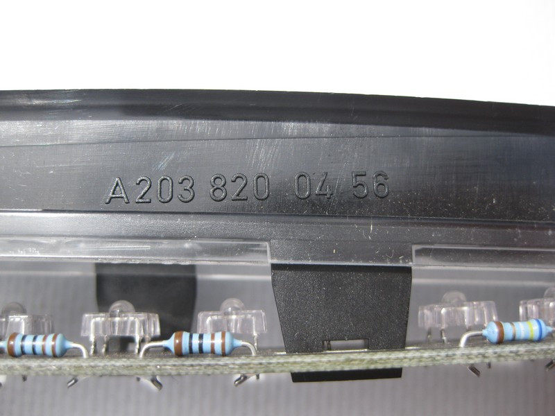 Mercedes-Benz  A2038200456 Додатковий стоп сигнал CLC CL203 Sportcoupe C203 Одеса - фото 4