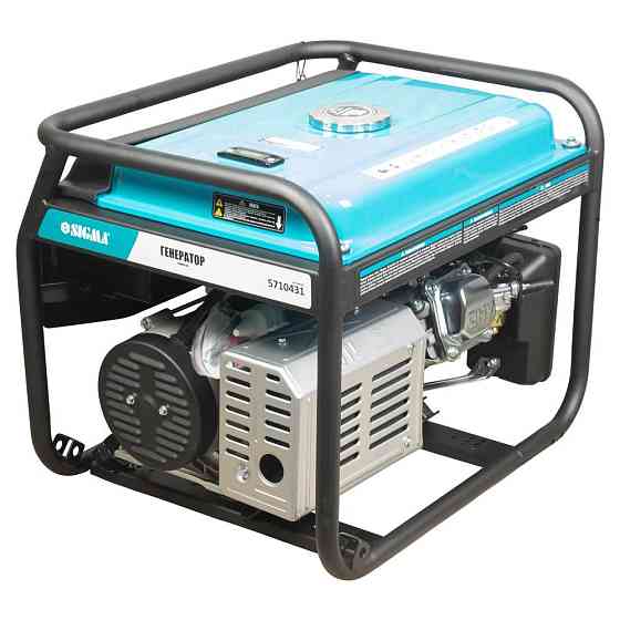 Генератор бензиновий 220В 3.5/4.0кВт 4-х тактний ручний запуск SIGMA (5710431) Рівне